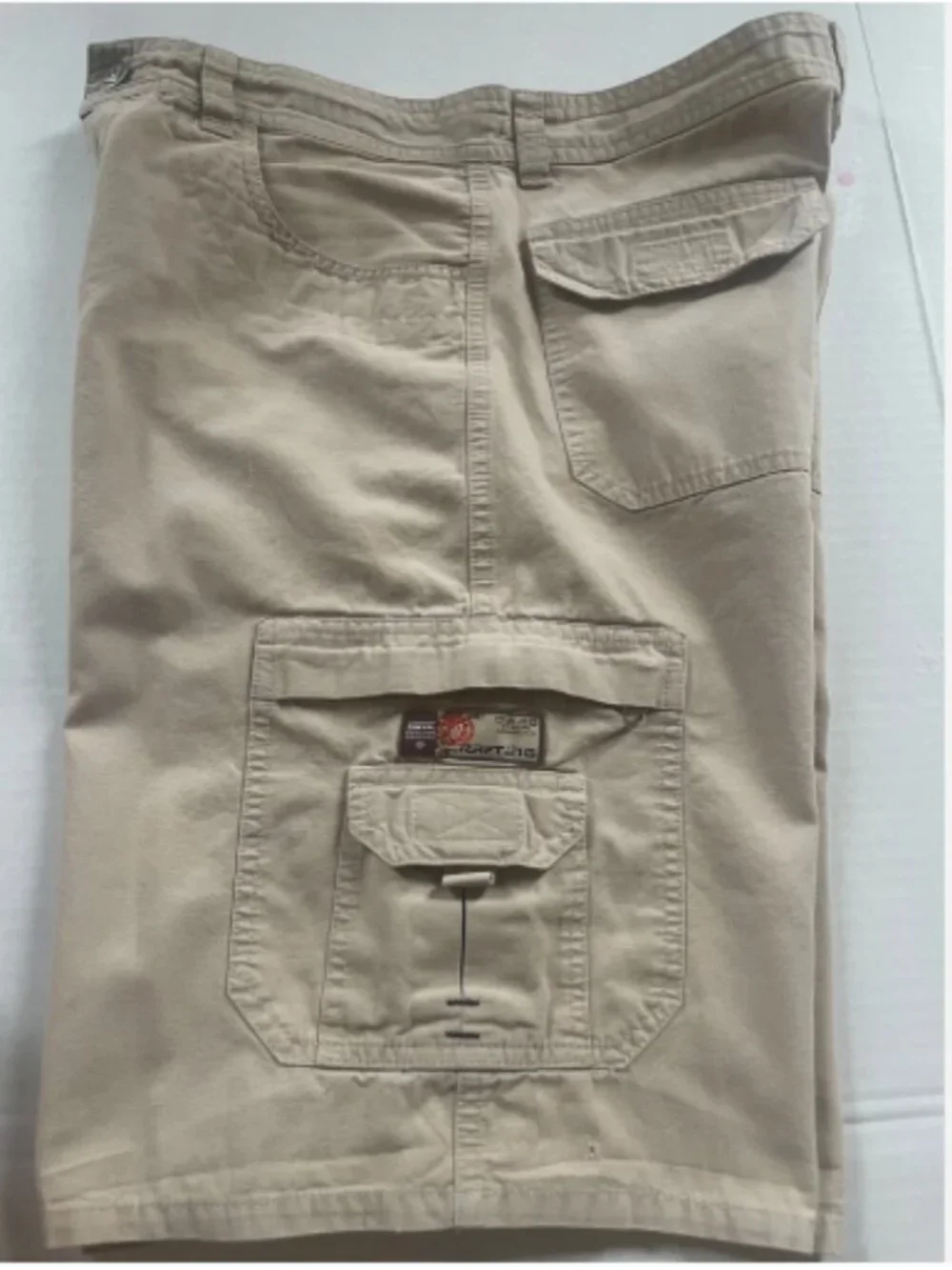SRE Superior Rafting Experience Khaki Cargo Shorts Men's 30 Utility 8-Pocket